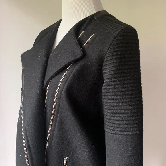 AllSaints Sharr Wool Coat - Picture 4 of 6